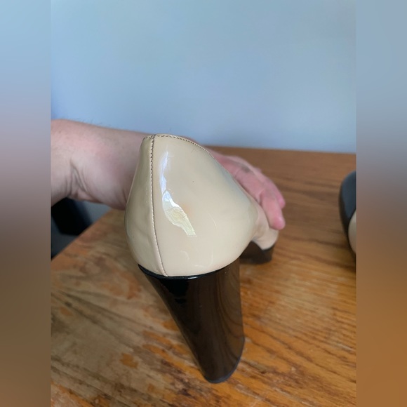 Miu Miu Patent Leather Block Heels Womens Size 39 - Picture 9 of 9